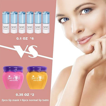 [Best Gift for Her] Honey&Sakura Day and Night Repair Sleeping Lip Balm