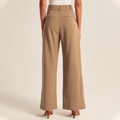 ⏳Last Day Sale 49% OFF🔥Women's Smart & Casual High Waisted Straight Leg Work Trousers👖