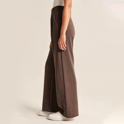 ⏳Last Day Sale 49% OFF🔥Women's Smart & Casual High Waisted Straight Leg Work Trousers👖