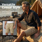 💥Last Day Special Sale 49% OFF👚💞50K+ SOLD!💥👴🩳 Lightweight Cargo Shorts – Breathable fabric, knee-length cut. Secure pockets for phone & keys. Comfortable all day long. ✅☀️