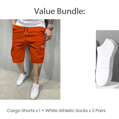 💥Last Day Special Sale 49% OFF👚💞50K+ SOLD!💥👴🩳 Lightweight Cargo Shorts – Breathable fabric, knee-length cut. Secure pockets for phone & keys. Comfortable all day long. ✅☀️