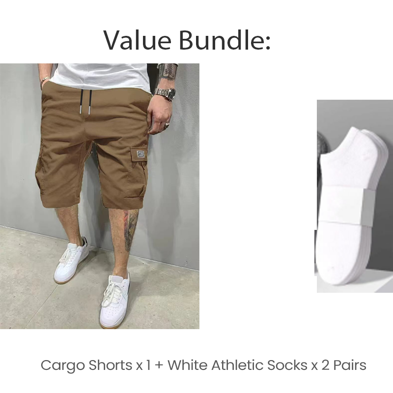 💥Last Day Special Sale 49% OFF👚💞50K+ SOLD!💥👴🩳 Lightweight Cargo Shorts – Breathable fabric, knee-length cut. Secure pockets for phone & keys. Comfortable all day long. ✅☀️