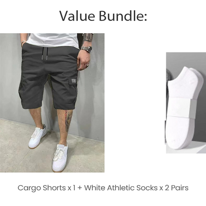 💥Last Day Special Sale 49% OFF👚💞50K+ SOLD!💥👴🩳 Lightweight Cargo Shorts – Breathable fabric, knee-length cut. Secure pockets for phone & keys. Comfortable all day long. ✅☀️