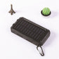 ⚡Last Day Special Price ￡11.99⚡Portable Solar Power Bank, Solar Powered Charger with Dual LED Flashlights, Power Bank for Travel, Camping