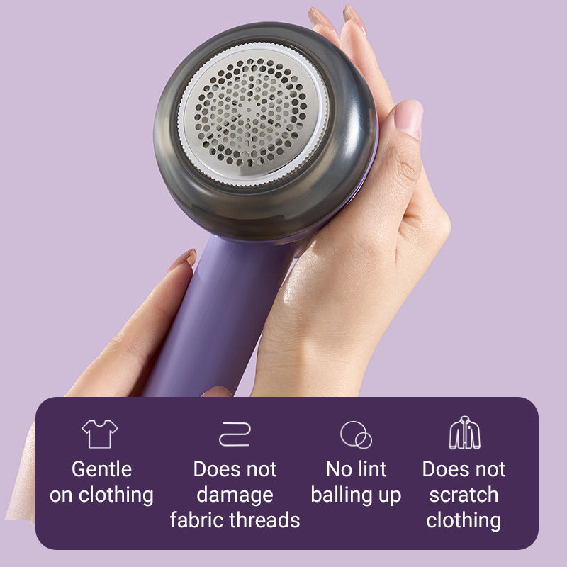 🎁Last Day Promotion 49% OFF💜3-Speed & LED Display Rechargeable Fabric Shaver