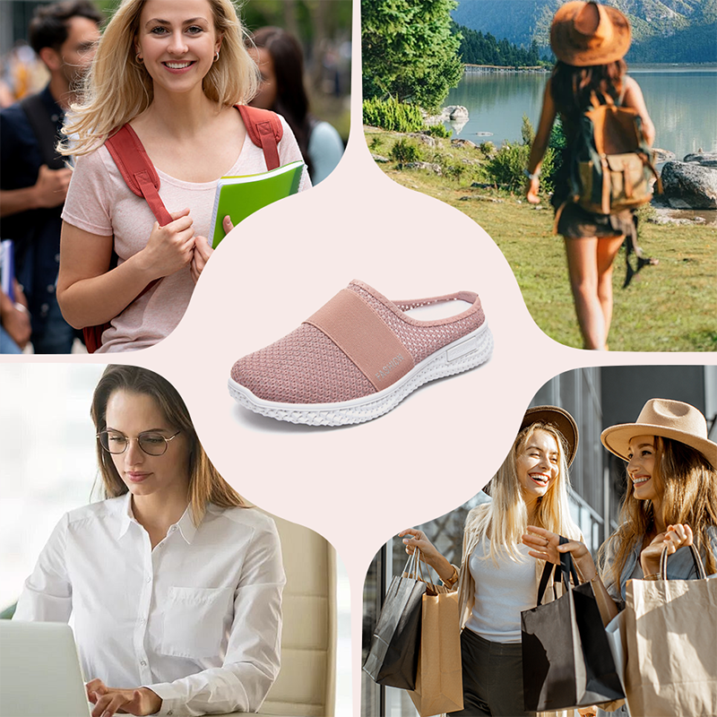 🌸LAST DAY SPECIAL PRICE!!🌸 Casual Breathable Soft Mesh Slippers – Cushioned & lightweight – Perfect for indoor, outdoor or quick errands – easy slip-on comfort 🏠