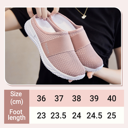 🌸LAST DAY SPECIAL PRICE!!🌸 Casual Breathable Soft Mesh Slippers – Cushioned & lightweight – Perfect for indoor, outdoor or quick errands – easy slip-on comfort 🏠