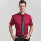 🔥HOT SALE ✨Men's Stretch Short Sleeve Dress Shirt