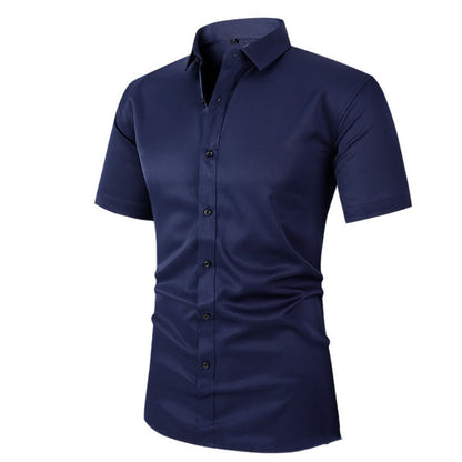 🔥HOT SALE ✨Men's Stretch Short Sleeve Dress Shirt
