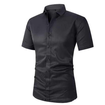 🔥HOT SALE ✨Men's Stretch Short Sleeve Dress Shirt