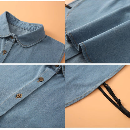🔥Free Shipping✨Detachable Denim Fake Collar for Women