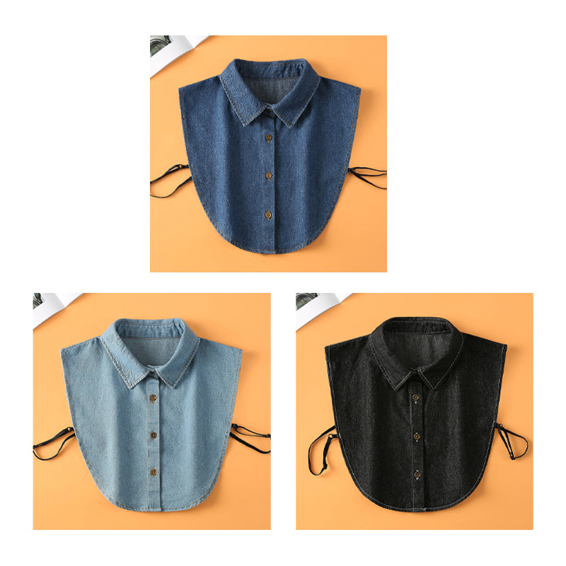 🔥Free Shipping✨Detachable Denim Fake Collar for Women