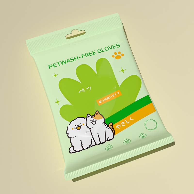 🔥Free Shipping🔥 Rinse-Free Pet Cleaning Deodorizing Gloves