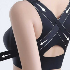 🔥Free Shipping & 50% OFF🔥Women's Front Closure Seamless Back Support Posture Bra