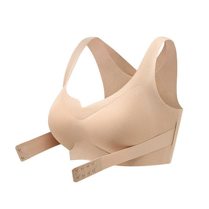 🔥Free Shipping & 50% OFF🔥Women's Front Closure Seamless Back Support Posture Bra
