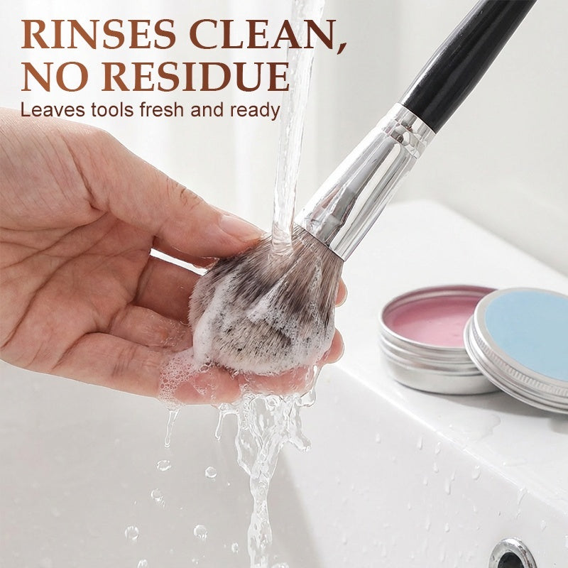 ❤️Portable Makeup Brush Cleaning Soap
