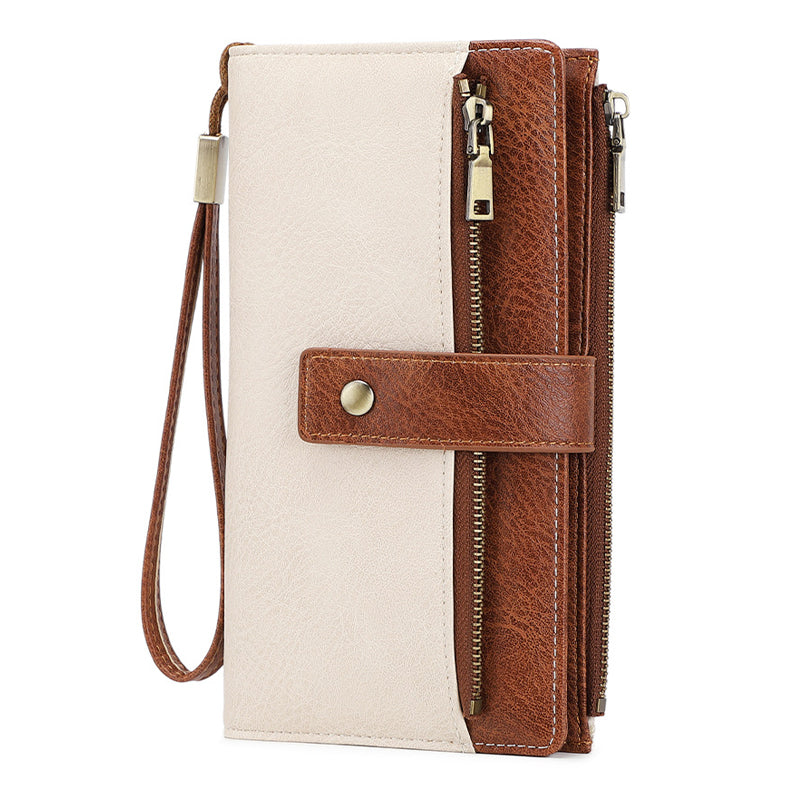 🔥Free Shipping🚚 Women's Retro Style RFID Blocking Tri-fold Wallet