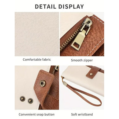 🔥Free Shipping🚚 Women's Retro Style RFID Blocking Tri-fold Wallet