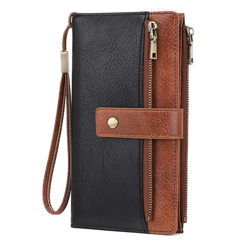 🔥Free Shipping🚚 Women's Retro Style RFID Blocking Tri-fold Wallet