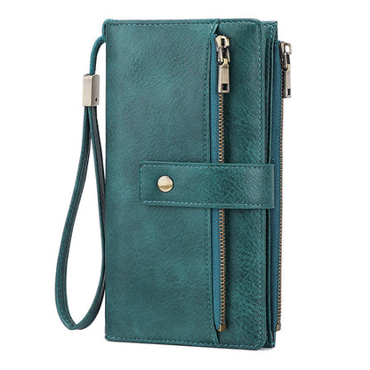 🔥Free Shipping🚚 Women's Retro Style RFID Blocking Tri-fold Wallet