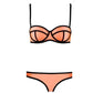 🏖️HOT SALE🏖️Ladies Sexy Color Block Bikini Set