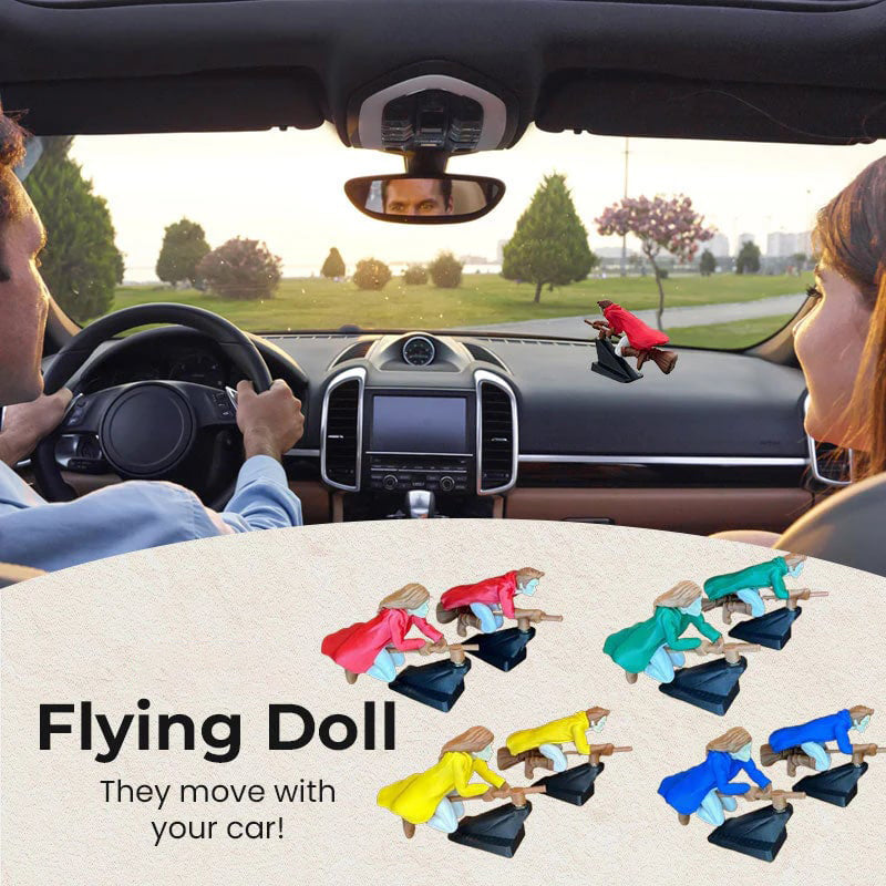 🚗Free Shipping🚗Magical Broomstick Car Dashboard Ornament