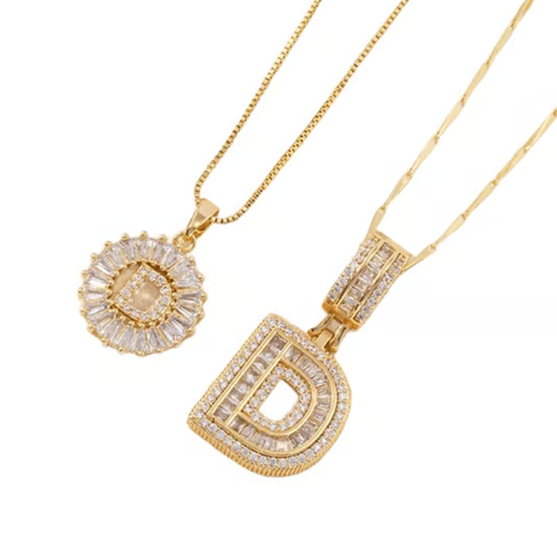 🌸LAST DAY SPECIAL PRICE!!🌸Gold Alphabet Pendant Necklace