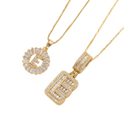 🌸LAST DAY SPECIAL PRICE!!🌸Gold Alphabet Pendant Necklace