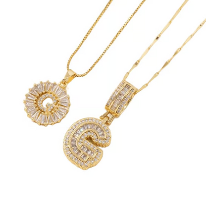 🌸LAST DAY SPECIAL PRICE!!🌸Gold Alphabet Pendant Necklace