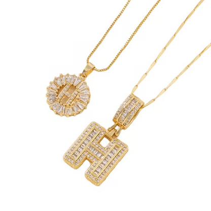 🌸LAST DAY SPECIAL PRICE!!🌸Gold Alphabet Pendant Necklace
