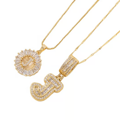 🌸LAST DAY SPECIAL PRICE!!🌸Gold Alphabet Pendant Necklace