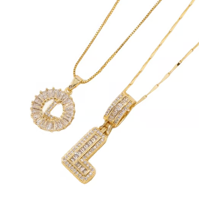 🌸LAST DAY SPECIAL PRICE!!🌸Gold Alphabet Pendant Necklace