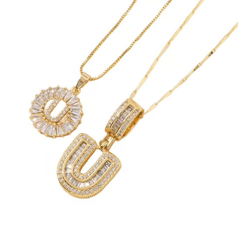 🌸LAST DAY SPECIAL PRICE!!🌸Gold Alphabet Pendant Necklace
