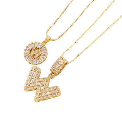 🌸LAST DAY SPECIAL PRICE!!🌸Gold Alphabet Pendant Necklace