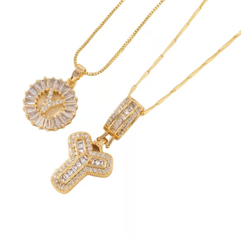 🌸LAST DAY SPECIAL PRICE!!🌸Gold Alphabet Pendant Necklace