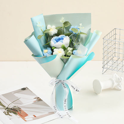 🌼Mother's Day Special Sale 50% OFF!💕Handmade Delicate Crochet Flower Bouquet