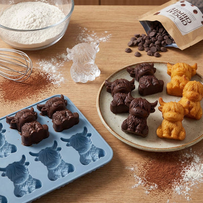 🐮 Highland Cow Silicone Ice Cube Mold Tray🐮