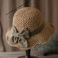 🌸LAST DAY SPECIAL PRICE!!🌸Elegant Woven Straw Sun Hat with Bow