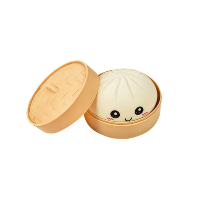 🚀Free Shipping🚀Cute Dumpling Squeeze Toy with Steamer