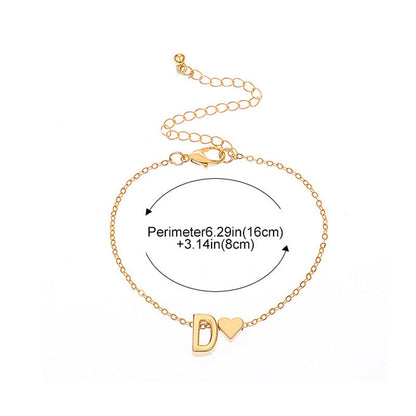 💥HOT SALE 💥Initial Heart Necklace for Women