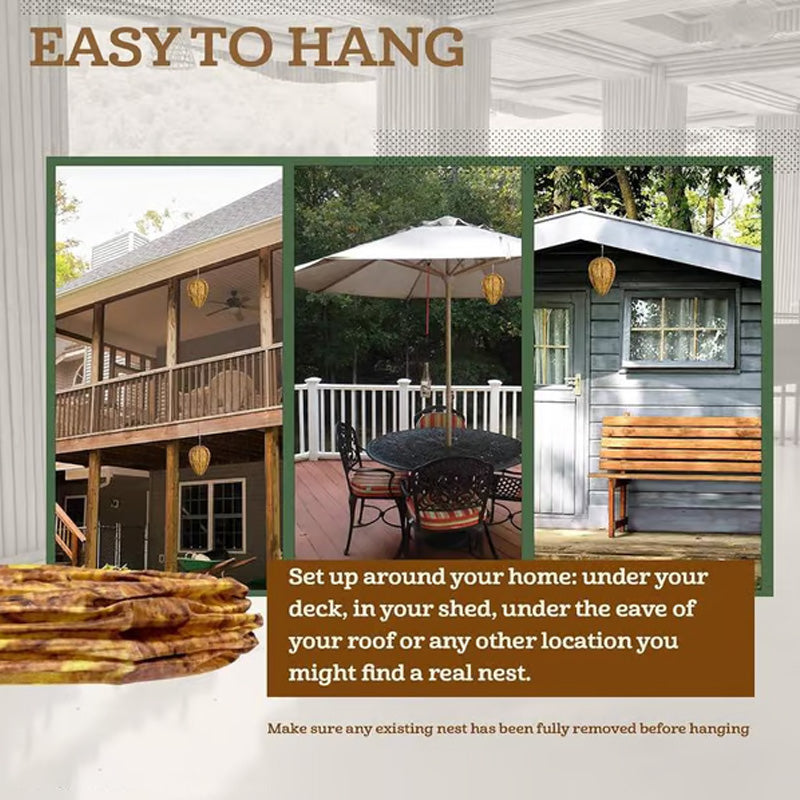 ⏰️Last Day For Free Shipping⏰️Hanging Wasp Deterrent for Hornets