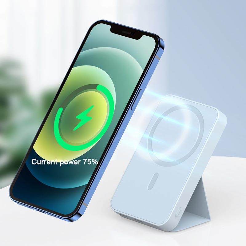 🔥Free Shipping & 50% OFF🔥Mini Foldable Wireless Magnetic Power Bank with Stand
