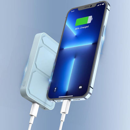 🔥Free Shipping & 50% OFF🔥Mini Foldable Wireless Magnetic Power Bank with Stand
