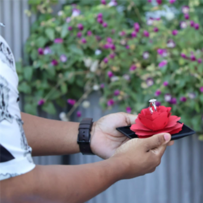 ❤️Free Shipping & 50% OFF❤️Surprise Rose Ring Box for Proposal Engagement