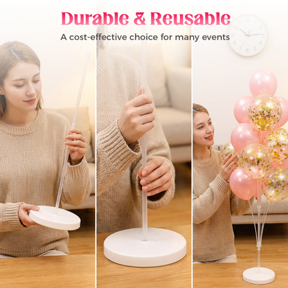 🔥Free Shipping & 50% OFF🔥13-Balloon Stand Kit for Table and Floor Decoration