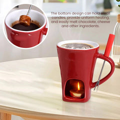 ❤️Perfect Gift for Any Occasion🎁Ceramic Chocolate Fondue Mug