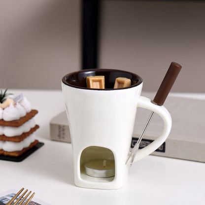 ❤️Perfect Gift for Any Occasion🎁Ceramic Chocolate Fondue Mug