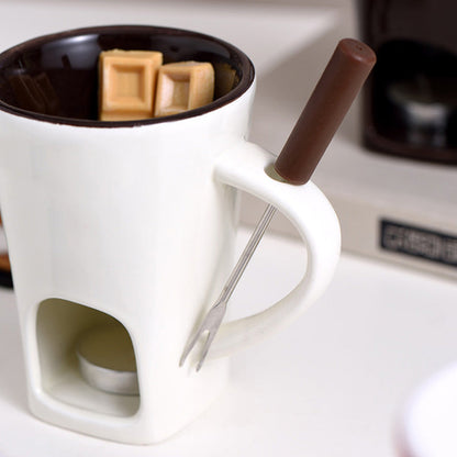 ❤️Perfect Gift for Any Occasion🎁Ceramic Chocolate Fondue Mug