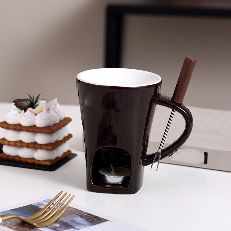 ❤️Perfect Gift for Any Occasion🎁Ceramic Chocolate Fondue Mug