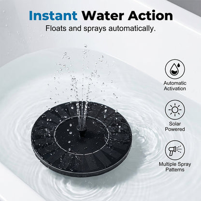 ⏰️Summer Sale For Chindren⌛️Interactive Floating Solar Water Spray Toy
